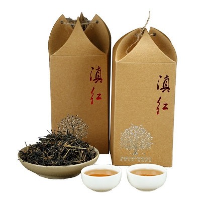 云南滇红茶红茶2022滇红茶松针一芽二叶 58原料 500g批发