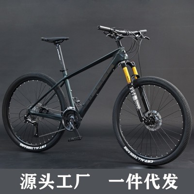 厂家碳纤维山地车27速油刹超轻减震27.5寸单车自行车跨境bicycle